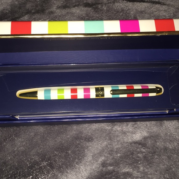 kate spade Other - Kate Spade Candy Stripe Ballpoint Pen
